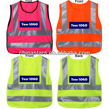 Hot-sale Slip-on Pullover Safety Vest, Safety Waistcoat for Kids in Assorted Colors